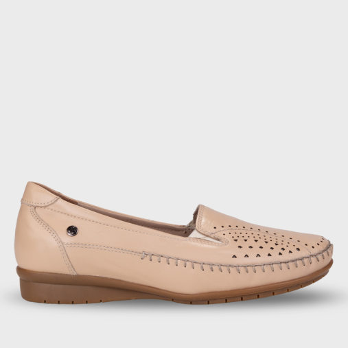 Forelli TERESA-G Comfort Kadın Ayakkabı Krem 